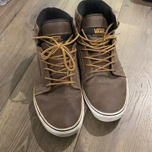 Vans leather high top